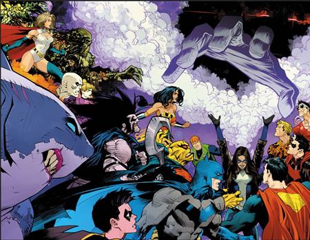 JUSTICE LEAGUE UNLIMITED #25 (CVR A DAN MORA WRAPAROUND) - PREORDER