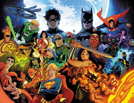 JUSTICE LEAGUE UNLIMITED #25 (CVR I RAFAEL PEREZ WRAPAROUND CARD STOCK VAR) - PREORDER