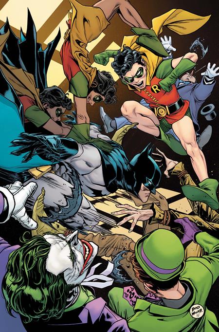 BATMAN & ROBIN YEAR ONE DYNAMIC DUOS #4 ((OF 12) CVR B BRAD WALKER CARD STOCK VAR) - PREORDER