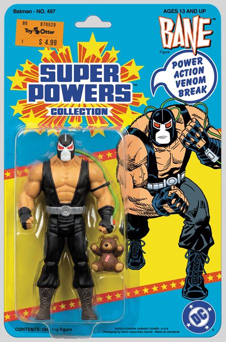 BATMAN #497 (FACSIMILE EDITION CVR D JASON GEYER & ALEX SAVIUK BANE SUPER POWERS CARD STOCK VAR) - PREORDER
