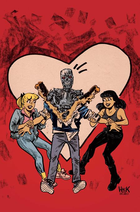 ARCHIE VS THE TERMINATOR #2 (CVR F ROBERT HACK LTD VIRGIN VAR) - PREORDER