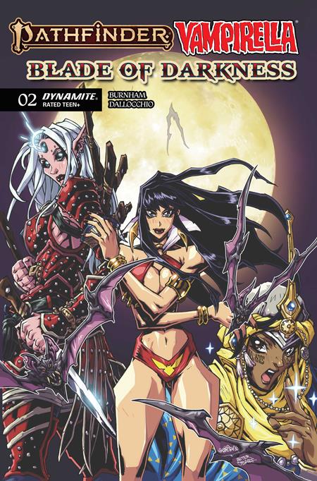 PATHFINDER VAMPIRELLA BLADE OF DARKNESS #2 (CVR B ANDREW HUERTA VAR) - PREORDER