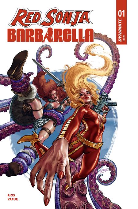 RED SONJA BARBARELLA #1 (CVR C DIEGO YAPUR VAR) - PREORDER