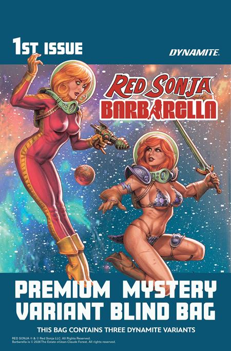 RED SONJA BARBARELLA #1 (CVR K PREMIUM MYSTERY BLIND BAG VAR) - PREORDER