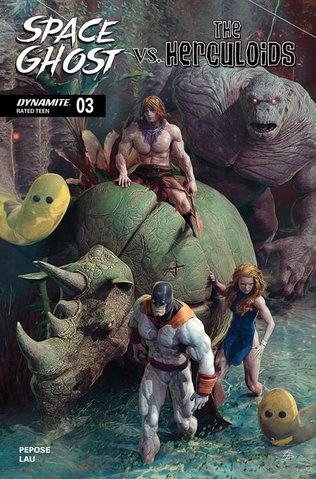 SPACE GHOST VS THE HERCULOIDS #3 (CVR D BJORN BARENDS VAR) - PREORDER