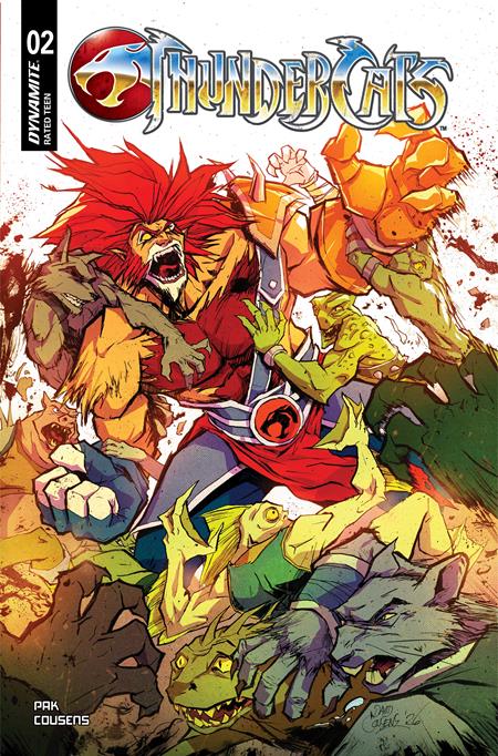 THUNDERCATS (2026) #2 (CVR B DAVID COUSENS VAR) - PREORDER