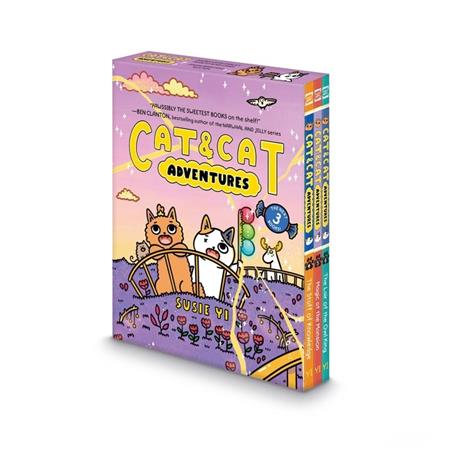 CAT & CAT ADVENTURES A GRAPHIC NOVEL TP 3-BOOK BOX SET (VOLS 04 & 05 & 06) (VOLS 04 & 05 & 06) - PREORDER