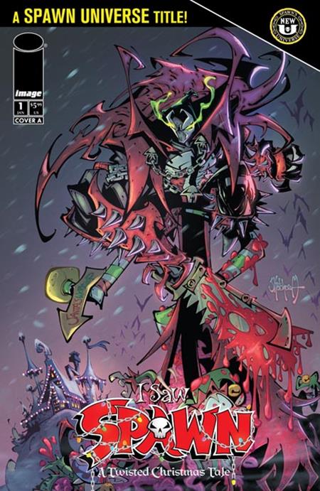 I SAW SPAWN A TWISTED CHRISTMAS TALE #1 ((OF 2) CVR A ROB SKETCHCRAFT DUENAS) - PREORDER