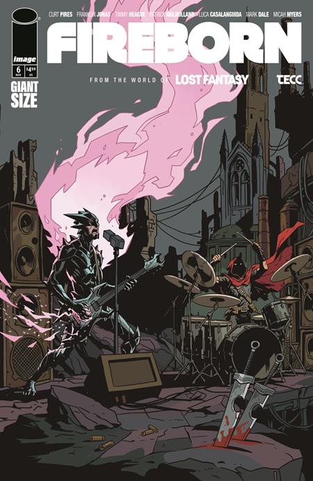 FIREBORN #6 (CVR E EMMANUEL GERVASONI CARDSTOCK CONCERT VAR) - PREORDER