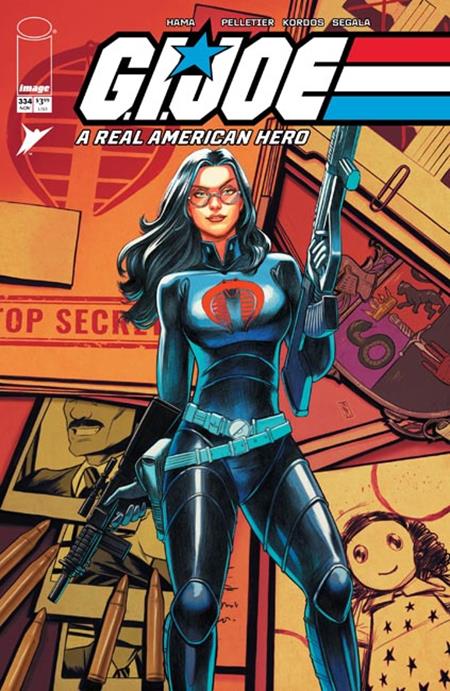 GI JOE A REAL AMERICAN HERO #334 (CVR C NIMIT MALAVIA SECRET DOSSIER VAR) - PREORDER