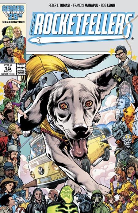 ROCKETFELLERS #15 (CVR B BRYAN HITCH & BRAD ANDERSON GEIGER #25 ANNIVERSARY VAR) - PREORDER