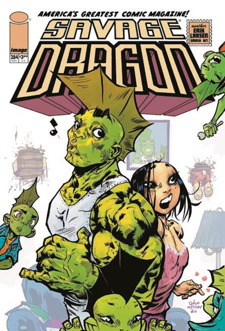SAVAGE DRAGON #284 (CVR C ADAM ARCHER VAR (MR)) - PREORDER