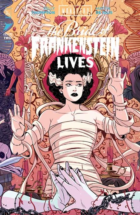 UNIVERSAL MONSTERS THE BRIDE OF FRANKENSTEIN LIVES #2 ((OF 4) CVR C LUANA VECCHIO CONNECTING VAR) - PREORDER