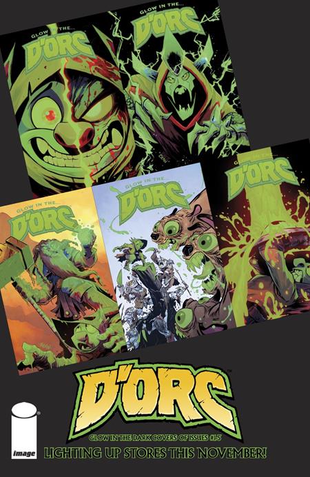 DORC #1 (-5 GLOW IN THE DORC VARIANT BUNDLE) - PREORDER