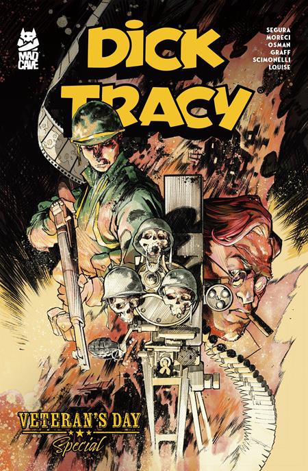 DICK TRACY VETERANS DAY SPECIAL (ONE SHOT) CVR B FRANCESCO SCIMONELLI VAR (ONE SHOT) - PREORDER