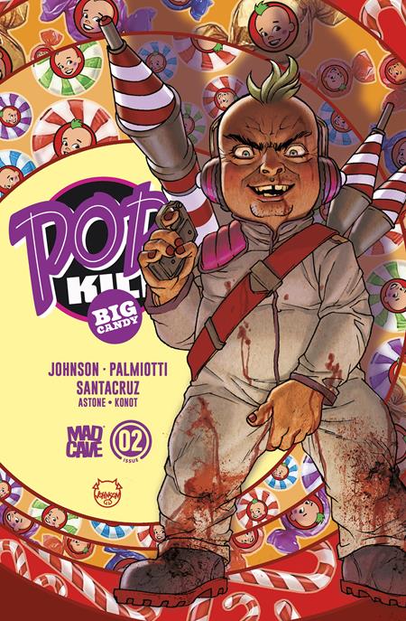 POP KILL BIG CANDY #2 (OF 4) CVR E DAVE JOHNSON CARDSTOCK FOIL VAR (MR) - PREORDER