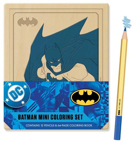 BATMAN MINI COLORING SET - PREORDER