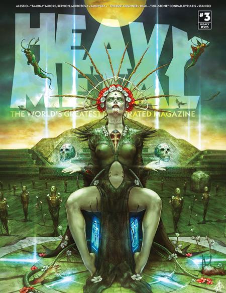 HEAVY METAL MAGAZINE HC #3 (MR) - PREORDER