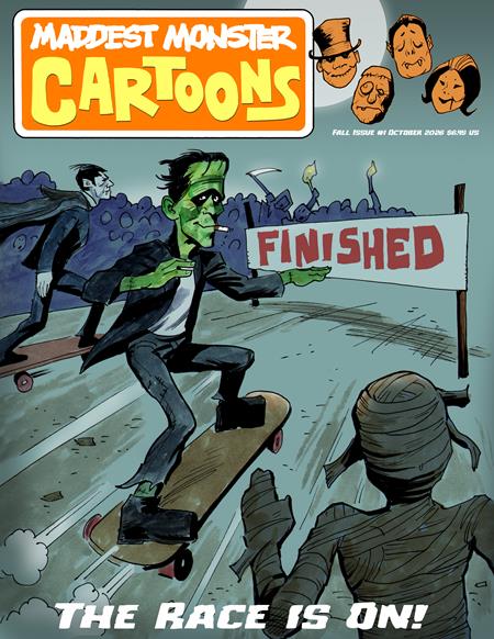 MADDEST MONSTER CARTOONS MAGAZINE #1 - PREORDER