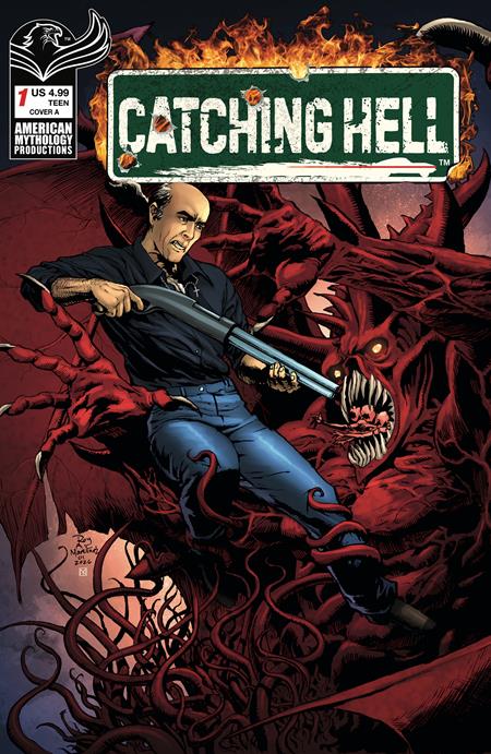 CATCHING HELL FEAT REGGIE BANNISTER #1 (ROY ALLAN MARTINEZ SIGNED BY SA CHECK & JAMES KUHORIC VAR) - PREORDER