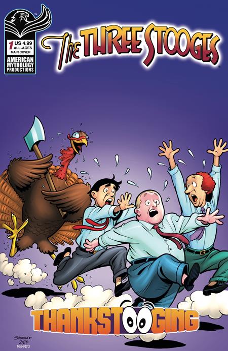 THREE STOOGES THANKSTOOGING #1 ((ONE SHOT) CVR A ERIC SHANOWER) - PREORDER