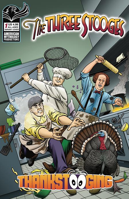 THREE STOOGES THANKSTOOGING #1 ((ONE SHOT) CVR B FRAIM BROTHERS VAR) - PREORDER