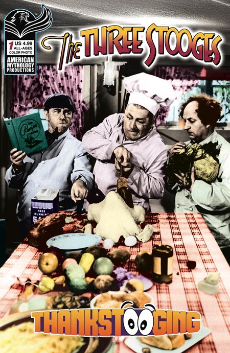 THREE STOOGES THANKSTOOGING #1 ((ONE SHOT) CVR C COLOR PHOTO VAR) - PREORDER