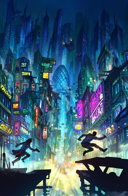BLADE RUNNER TOKYO NEXUS DIE WITH HONOR #1 ((OF 4) CVR F ALAN QUAH VIRGIN CARDSTOCK VAR) - PREORDER