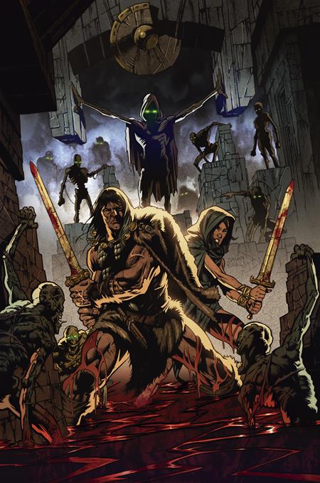 CONAN THE BARBARIAN TIDES OF THE TYRANT KING #3 (OF 4) CVR E DANNY EARLS VIRGIN CARDSTOCK VAR (MR) - PREORDER