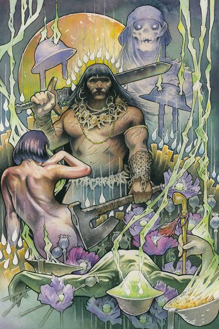 CONAN THE BARBARIAN TIDES OF THE TYRANT KING #3 (OF 4) CVR F JOHN BAIZLEY VIRGIN CARDSTOCK VAR (MR) - PREORDER