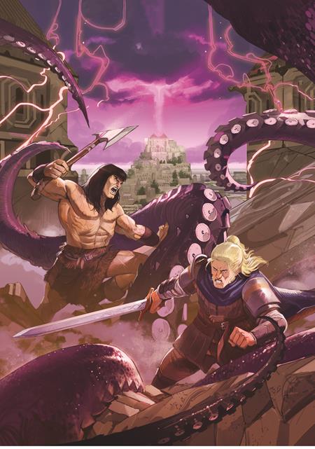 CONAN & DRAGONERO #7 (OF 7) CVR B LORENZO NUTI VIRGIN CARDSTOCK VAR (MR) - PREORDER