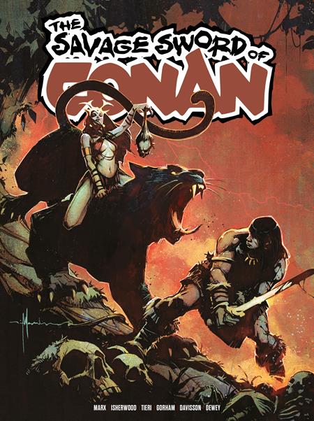 SAVAGE SWORD OF CONAN #17 (CVR B NICK MARINKOVICH VAR (MR)) - PREORDER