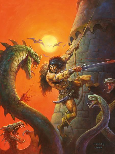 SAVAGE SWORD OF CONAN #17 (CVR C ALEX HORLEY VIRGIN CARDSTOCK VAR (MR)) - PREORDER