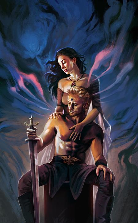 HAWKMOON THE MAD GODS AMULET #2 (OF 2) CVR C CLAUDIA CARANFA VIRGIN CARDSTOCK VAR (MR) - PREORDER