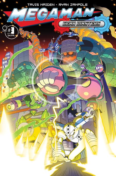 MEGA MAN GEAR MASTERS #3 ((OF 5) CVR A RYAN JAMPOLE) - PREORDER