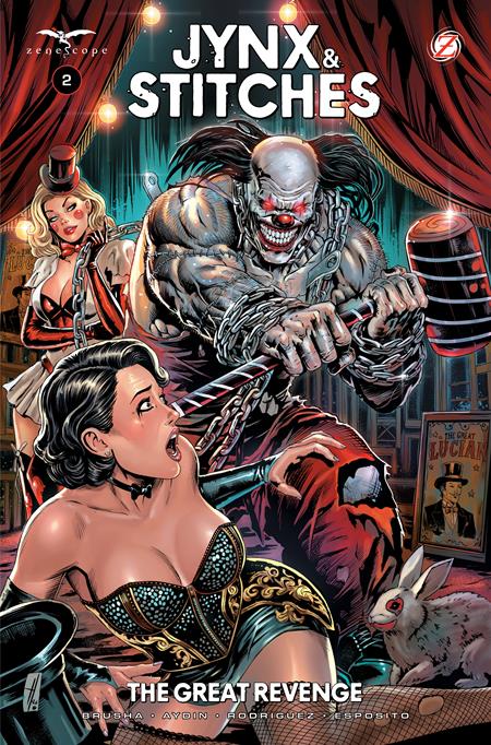 JYNX AND STITCHES THE GREAT REVENGE #2 ((OF 3) CVR A HAKAN AYDIN) - PREORDER
