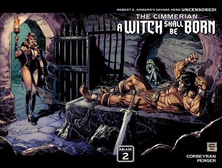 CIMMERIAN A WITCH SHALL BE BORN #2 (OF 3) CVR B LAURANT ASTIER WRAPAROUND VAR (MR) - PREORDER