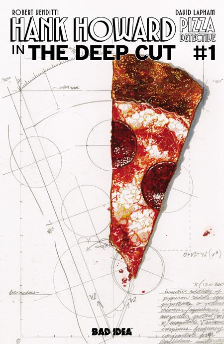 HANK HOWARD PIZZA DETECTIVE THE DEEP CUT #1 ((ONE SHOT) CVR B PIZZA BY RYAN SOOK VAR) - PREORDER