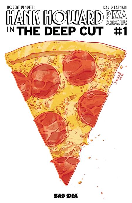 HANK HOWARD PIZZA DETECTIVE THE DEEP CUT #1 ((ONE SHOT) CVR F PIZZA BY DECLAN SHALVEY VAR) - PREORDER
