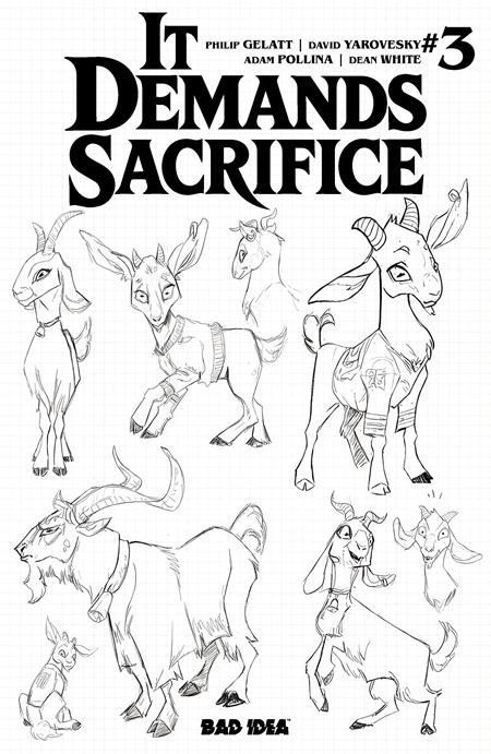 IT DEMANDS SACRIFICE #3 ((OF 4) CVR C ADAM POLLINA DESIGN VAR) - PREORDER