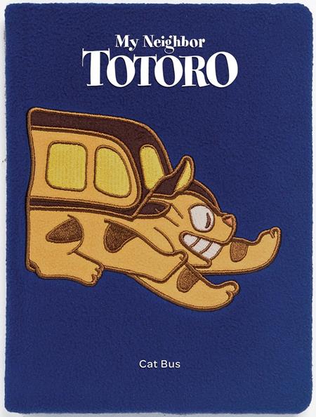 STUDIO GHIBLI MY NEIGHBOR TOTORO CAT BUS PLUSH JOURNAL HC - PREORDER