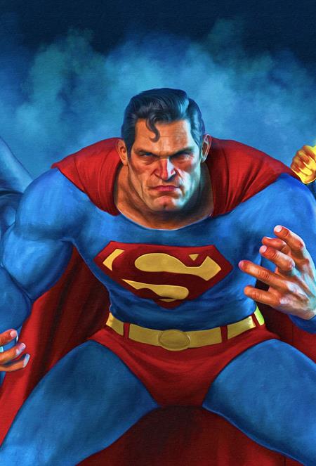 JUSTICE LEAGUE UNLIMITED #26 (CVR C MARK SPEARS 3-PART CONNECTING SUPERMAN CARD STOCK VAR) - PREORDER