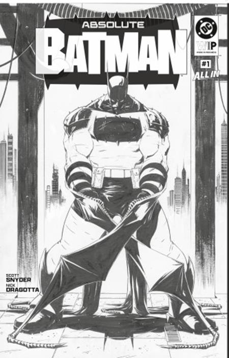 DC W.I.P. ABSOLUTE BATMAN #1 (Second Printing Cvr A Nick Dragotta) - PREORDER