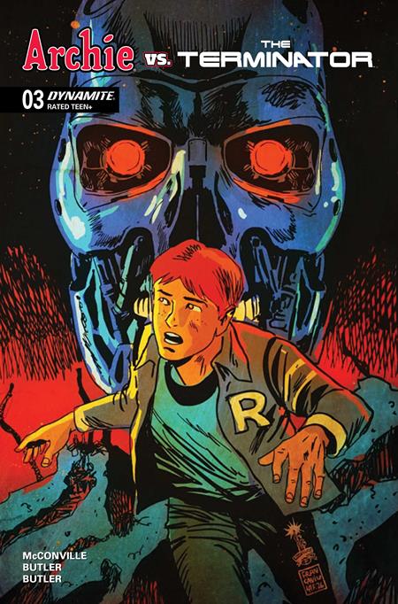 ARCHIE VS THE TERMINATOR #3 (CVR A FRANCESCO FRANCAVILLA) - PREORDER