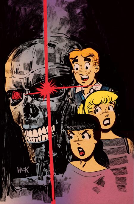 ARCHIE VS THE TERMINATOR #3 (CVR F ROBERT HACK LTD VIRGIN VAR) - PREORDER