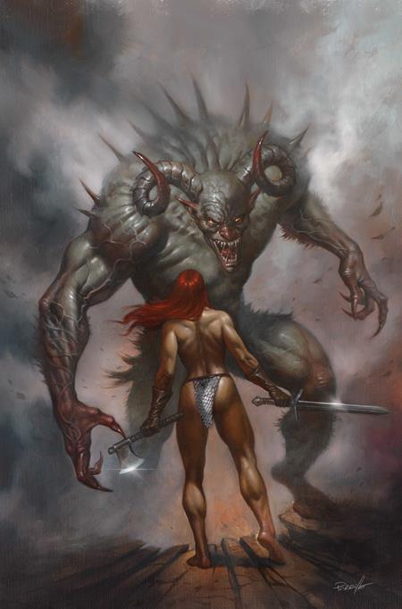 RED SONJA SHE DEVIL WITH A SWORD #8 (CVR F LUCIO PARRILLO METAL PREMIUM VAR) - PREORDER