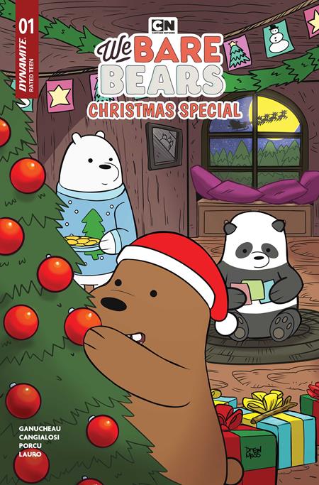 WE BARE BEARS CHRISTMAS SPECIAL #1 ((ONE SHOT) CVR B DREW MOSS VAR) - PREORDER