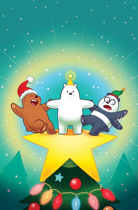 WE BARE BEARS CHRISTMAS SPECIAL #1 ((ONE SHOT) CVR F PAULINA GANUCHEAU LTD VIRGIN VAR) - PREORDER