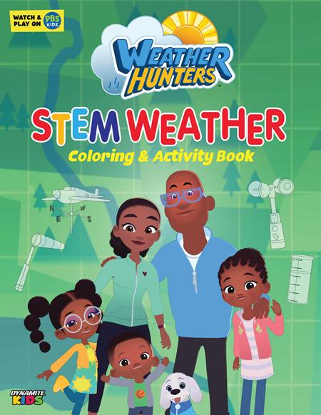 WEATHER HUNTERS STEM WEATHER COLORING & ACTIVITY BOOK TP - PREORDER