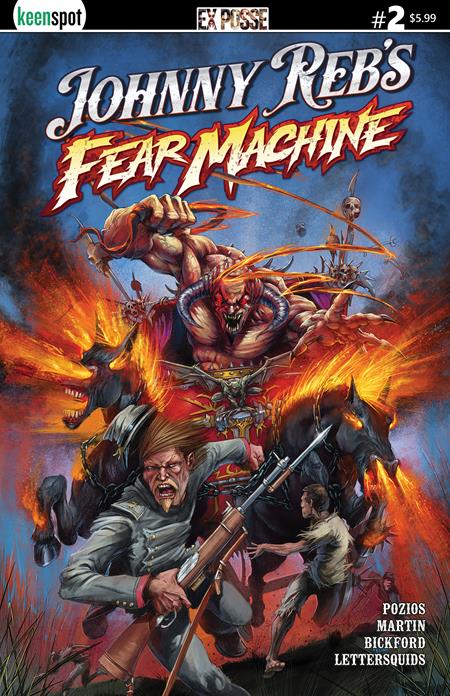 JOHNNY REBS FEAR MACHINE #2 (CVR A TOBY WILLSMER) - PREORDER